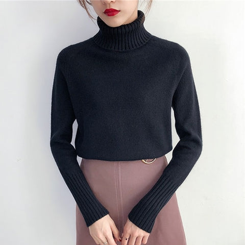 Surmiitro Sweater Female 2019 Autumn Winter Cashmere Knitted Women Sweater And Pullover Female Tricot Jersey Jumper Pull Femme