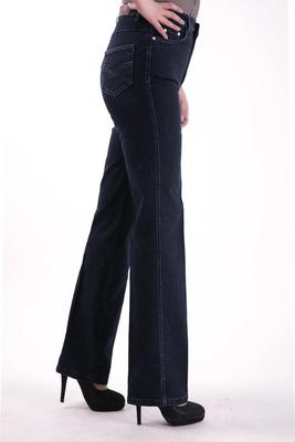 2019 New arrival pants straight jeans women plus size women's denim trousers