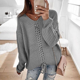 Plus size women pullover sweater spring autumn jumper women tops clothes casual loose fall knitted sweaters ladies 2019 DR897