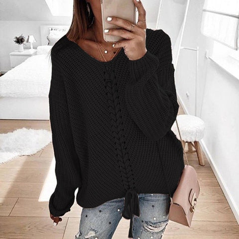 Plus size women pullover sweater spring autumn jumper women tops clothes casual loose fall knitted sweaters ladies 2019 DR897