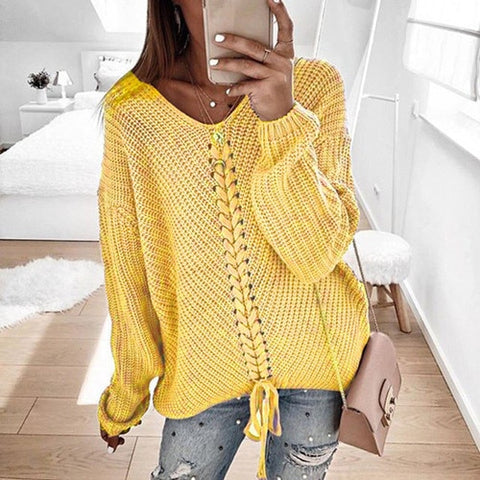 Plus size women pullover sweater spring autumn jumper women tops clothes casual loose fall knitted sweaters ladies 2019 DR897