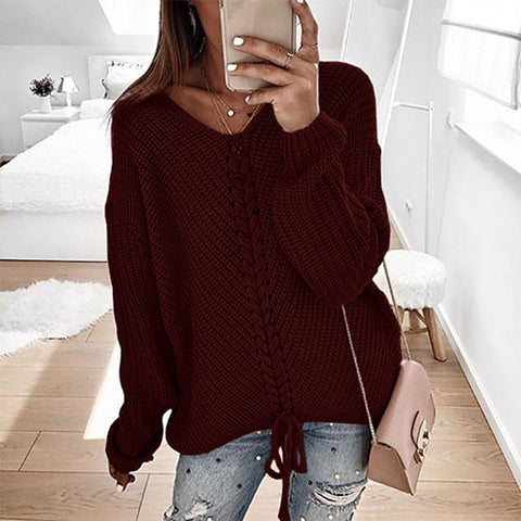 Plus size women pullover sweater spring autumn jumper women tops clothes casual loose fall knitted sweaters ladies 2019 DR897