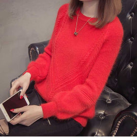 Big Size 4XL Women Sweaters Warm Turtleneck  Long Sleeve Solid Pullovers Female Jumper Thick Christmas Sweaters Ribbed Knitted