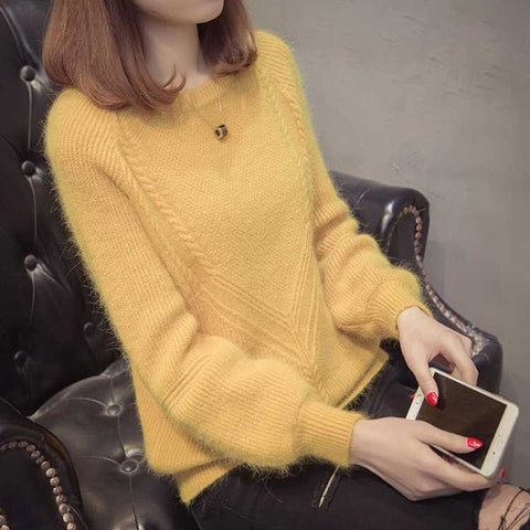 Big Size 4XL Women Sweaters Warm Turtleneck  Long Sleeve Solid Pullovers Female Jumper Thick Christmas Sweaters Ribbed Knitted