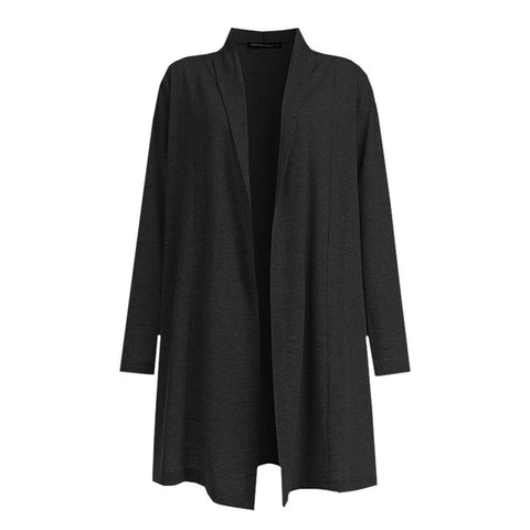 2019 Fashion Winter Warm Long Cardigan Women Celmia Long Sleeve Kimono Jackets Casual Loose Solid Long Cardigan Overcoats Femme