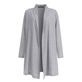 2019 Fashion Winter Warm Long Cardigan Women Celmia Long Sleeve Kimono Jackets Casual Loose Solid Long Cardigan Overcoats Femme