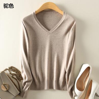 women cashmere sweater Fashion Autumn Cashmere Wool Kint Sweater Solid Slim Sexy Pullovers Coat Female Blouse Knit Sweater WA647