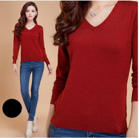 women cashmere sweater Fashion Autumn Cashmere Wool Kint Sweater Solid Slim Sexy Pullovers Coat Female Blouse Knit Sweater WA647