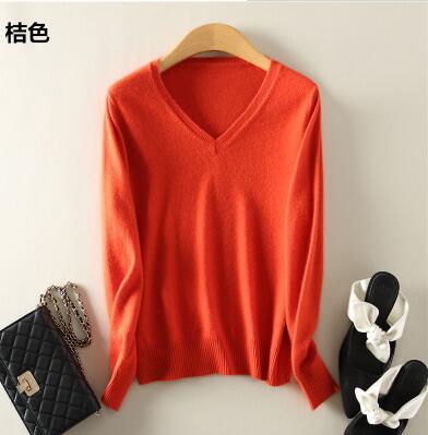 women cashmere sweater Fashion Autumn Cashmere Wool Kint Sweater Solid Slim Sexy Pullovers Coat Female Blouse Knit Sweater WA647